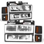 LED Headlight, Bumper Signal & Corner Lamps for Chevy C/K (1994–2000)