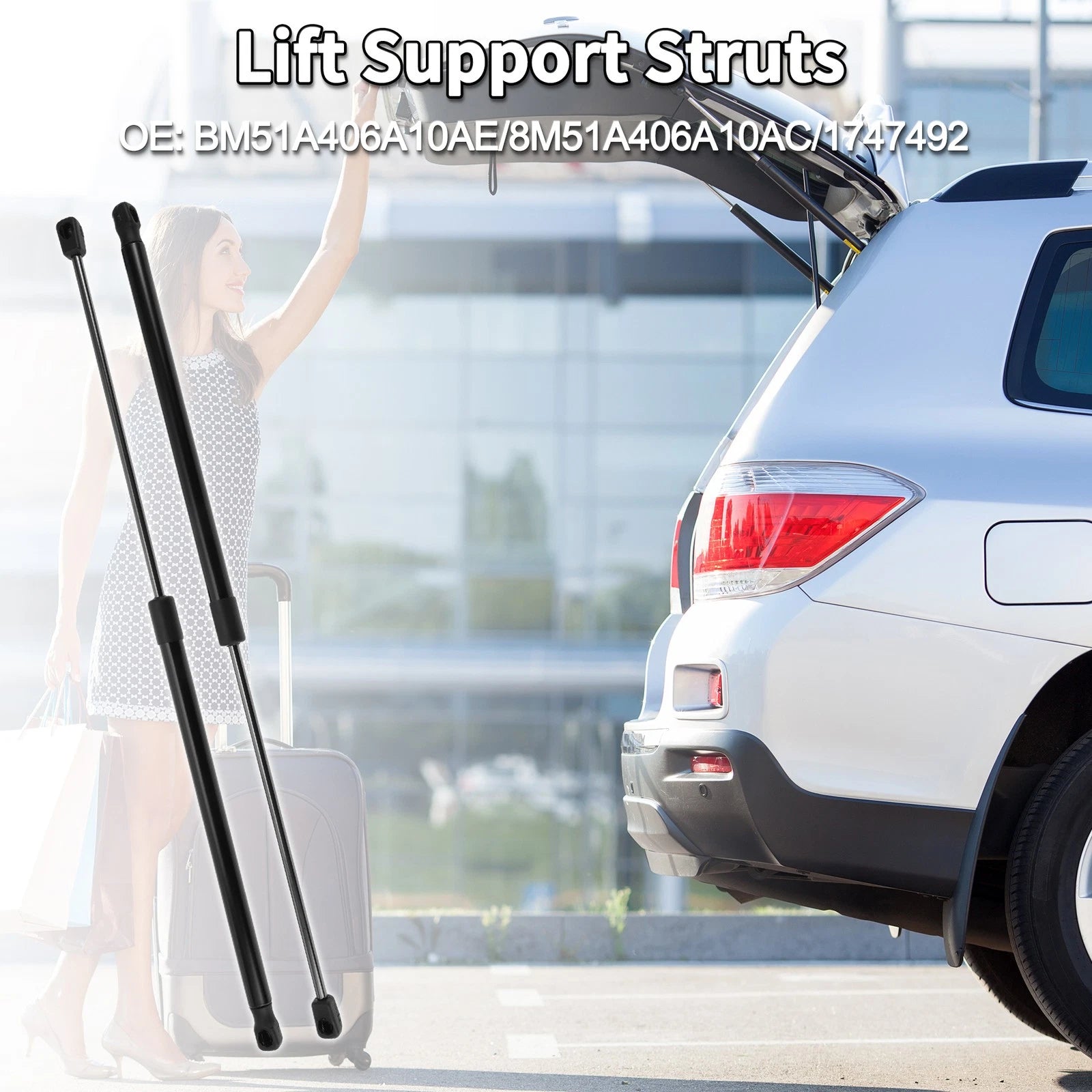 Rear Hatch Lift Supports Struts No.BM51A406A10AE for Ford Focus (2012–2018)