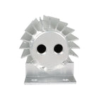 18" Dual Pass Aluminum Finned Transmission Oil Cooler for Universal Fit