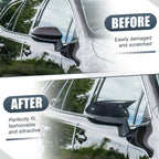 1 Pair Rearview Mirror Cover Overlay for Toyota Corolla (2014–2023) 767153441400