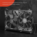 Dual Cooling Fan Assembly for Toyota Highlander (2004-2007)