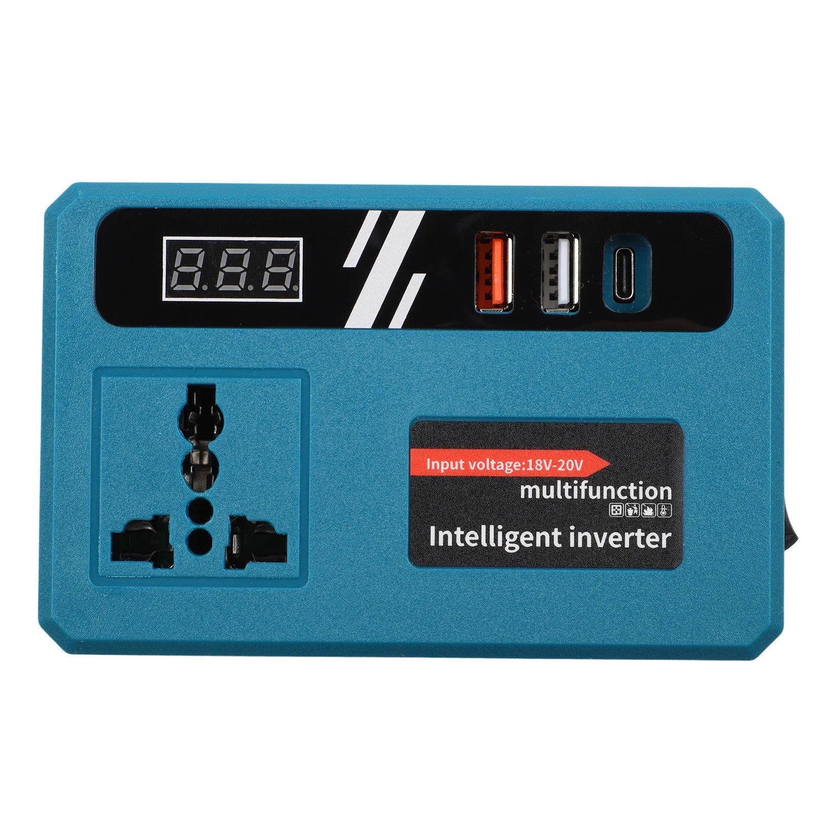 Portable Inverter for DC18V/21V to AC220V Max Load 120W