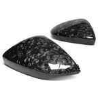 2X Carbon Fiber Mirror Cover Cap for Audi A5 (2025+) w/ Lane Assist