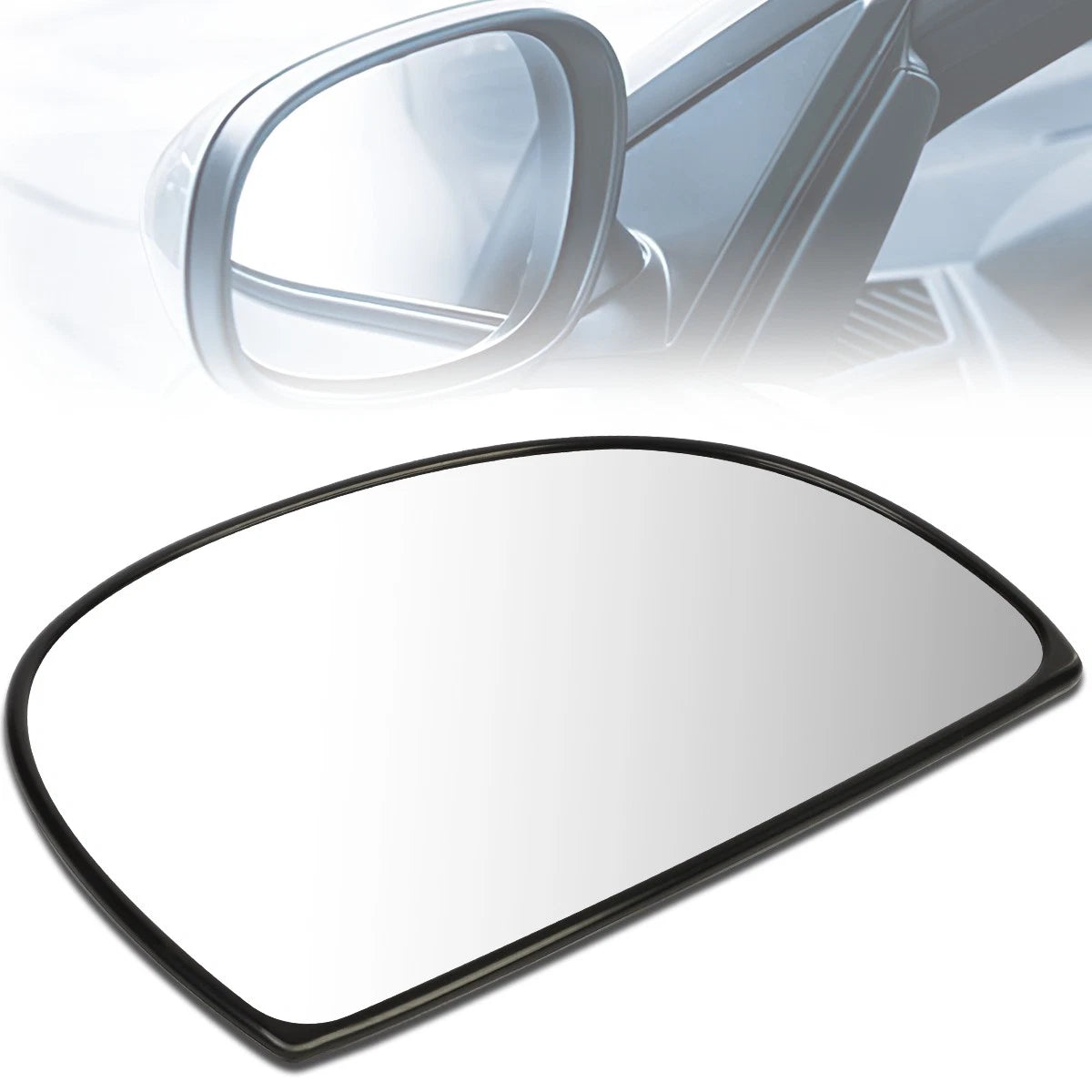 Right Side Door Mirror Glass Lens for Hyundai Accent (2002–2006) Heated 8762125610