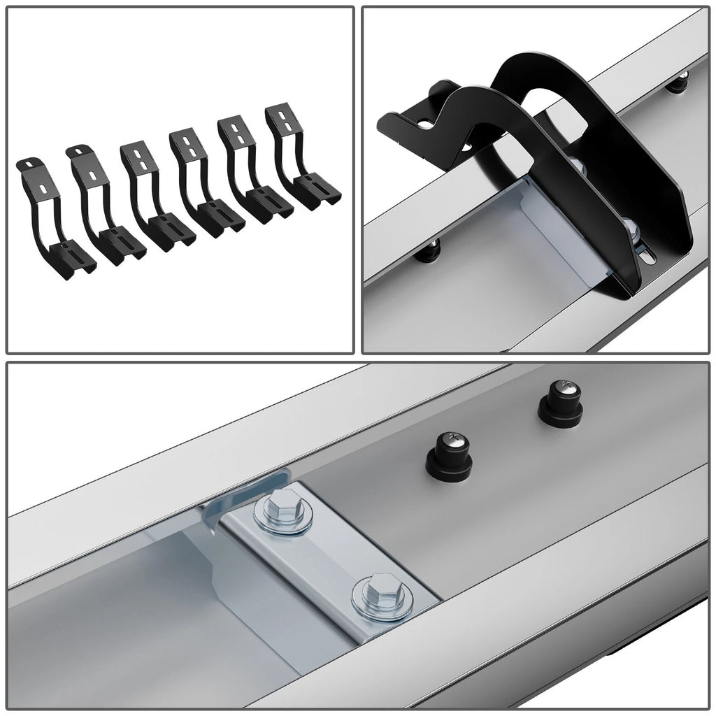 Set of 2 Running Boards for Toyota Tundra Double Cab (2007–2021)