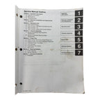 Sterndrive Units Service Manual #6 for MerCruiser R/MR/Alpha One (1997)