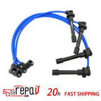 Ignition Wire Set + Iridium Spark Plugs for Isuzu Oasis (1998–1999)