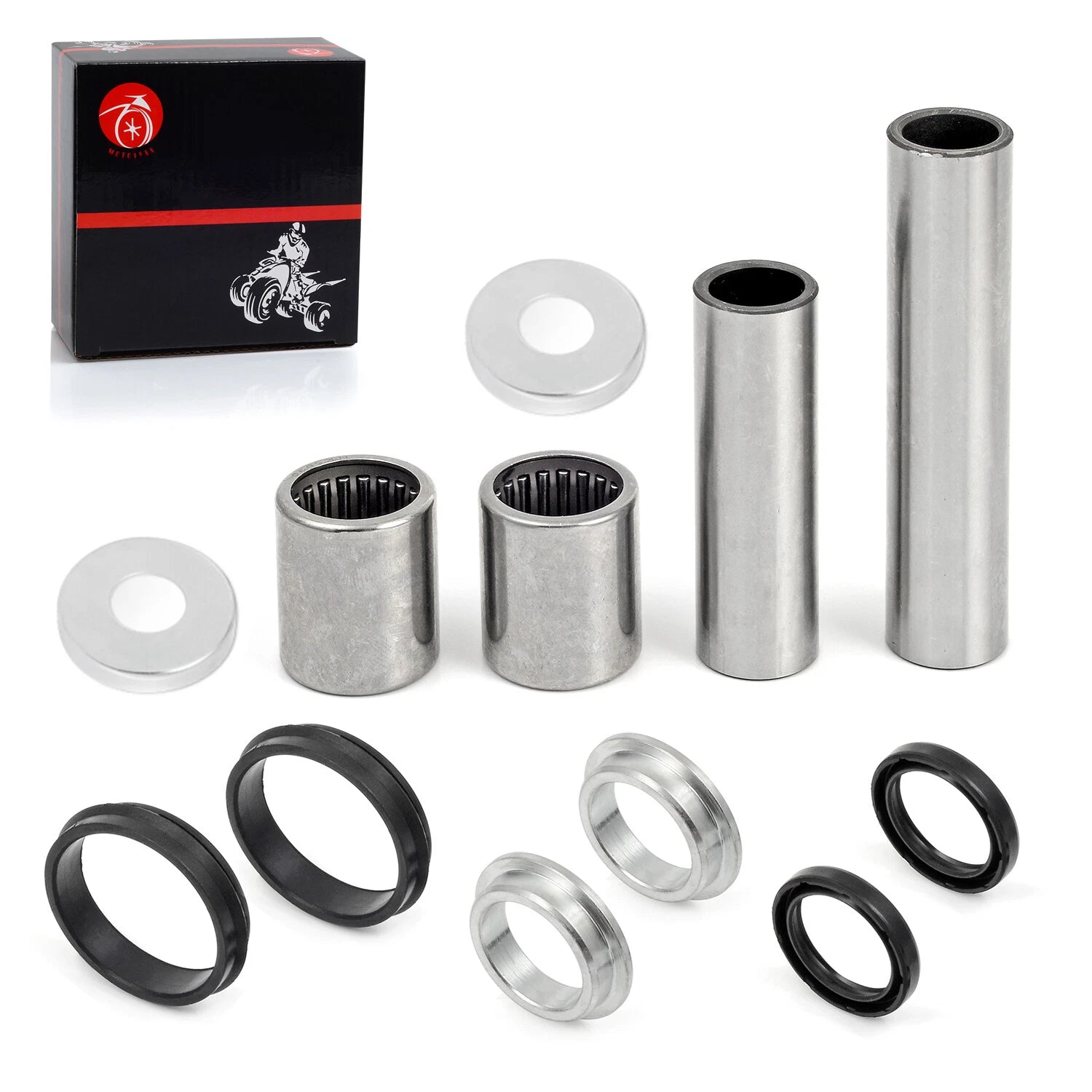 Swingarm Needle Bearing Dust Seal Kit for Honda 400EX 400X (1999–2014)