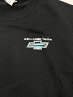 T-Shirt Classic Black 1967–1972 Chevy C10 Pickup for Chevy Fans