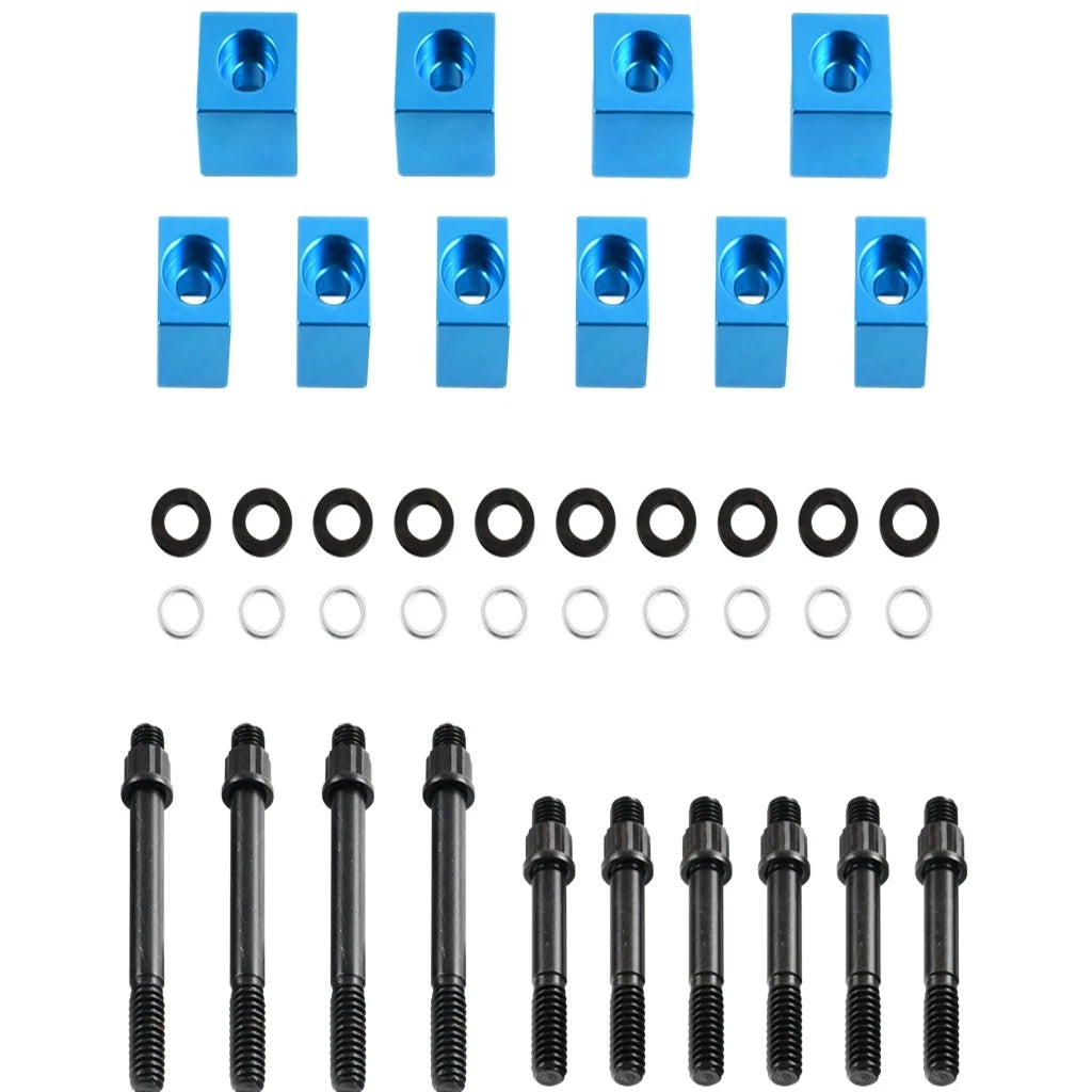Set of 16 Mopar Stainless Steel Roller Rocker Arms for Chrysler BB 383 440 (1966–1974)