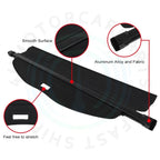 Retractable Rear Cargo Cover for Toyota Highlander (2020–2023)