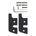 Sun Visor Fix Kit for Jeep Wrangler JK (2018–2024) - 2 Clips, 4 Screws