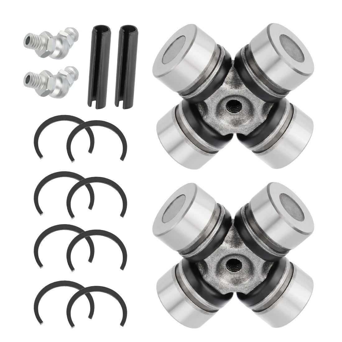 Set of 2 Front Prop Shaft U-Joint for Polaris Ranger XP 900/Crew 900 (2013–2016)