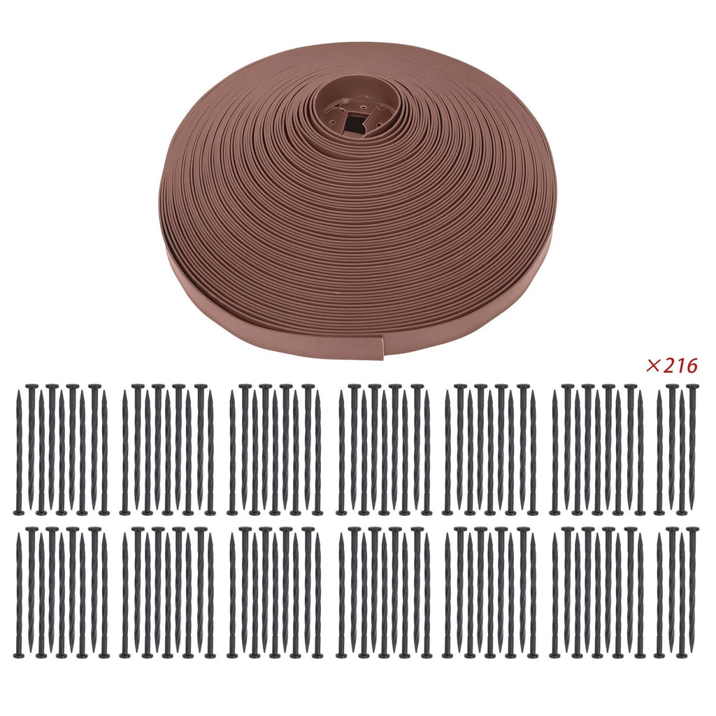 Garden Edge Lawn Grass Stone Isolation Strip for Garden (246 Feet)