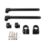 32MM Cafe Racer Clip-On Handlebar for Universal Motorcycles (7/8")