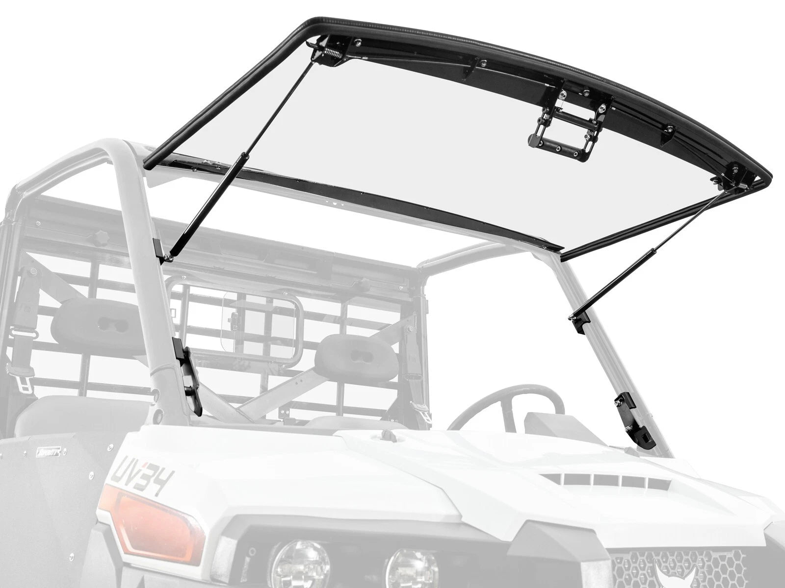 Scratch Resistant Flip Windshield for Bobcat UV34 (2019–Present)