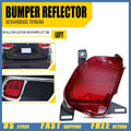 Rear Reflector Bumper Housing for Toyota Highlander LE/XLE/LE Plus/Limited (2014–2019)
