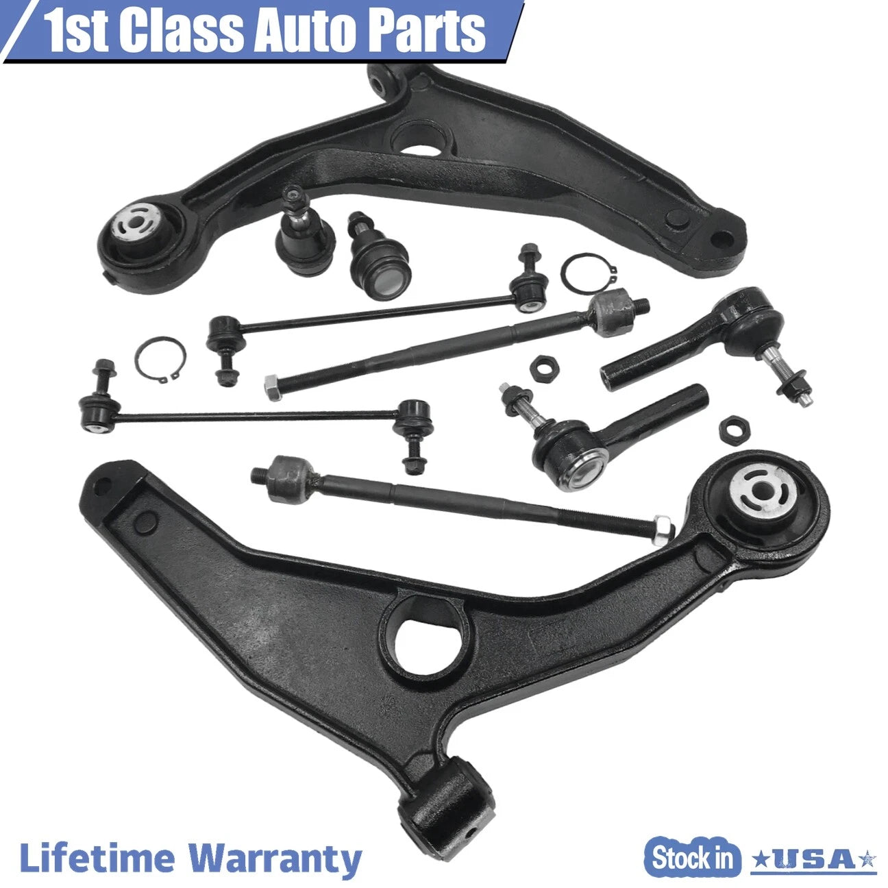 Front Suspension Lower Control Arm Sway Bar Link Kit for Dodge Avenger (2008–2014)
