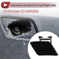 Front Right Side Bumper Headlight Washer Nozzle Cover for Mercedes-Benz W221