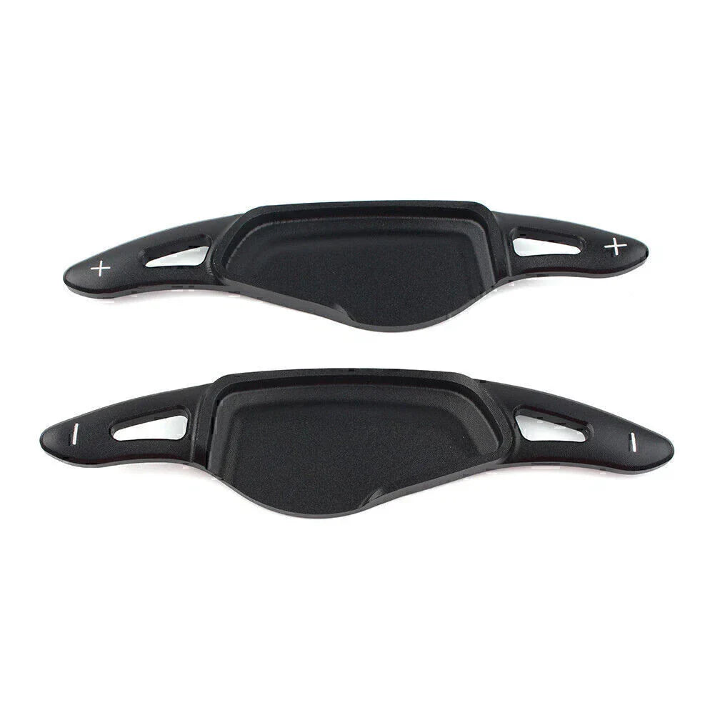 Black Steering Wheel Paddle Shifter Extensions for BMW 5 7 Series X3 X4 X5