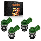 4Pcs Fuel Injectors for Nissan Pickup 2.4L (1996–1997) 842-18125 166001S700