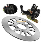 Rear Brake Caliper & Disc Rotor Set for Yamaha YFM350X Warrior 350 (1990–2004)