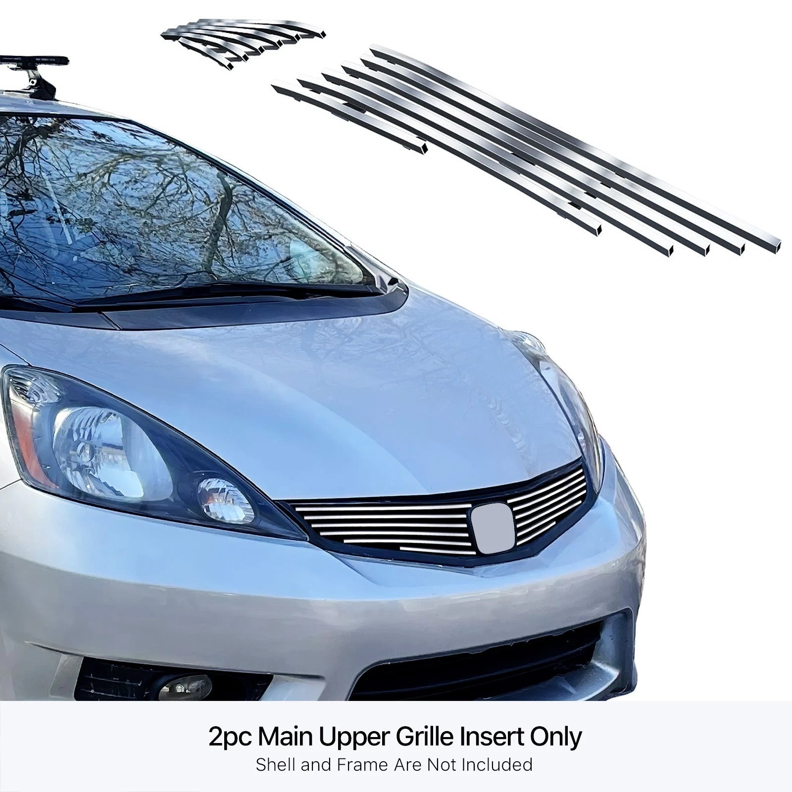 Stainless Billet Grille for Honda Fit Sport (2012-2013)