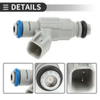 Fuel Injector for Dodge Caravan SE 2001-2003 2.4L Gray 1 x Unit