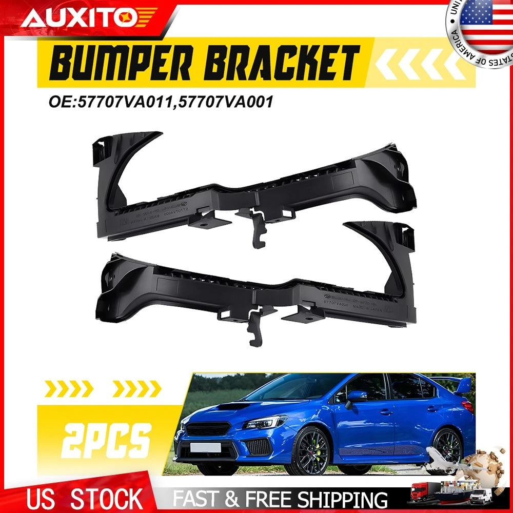 Pair of Front Bumper Brackets for Subaru WRX/STi (2015–2017)