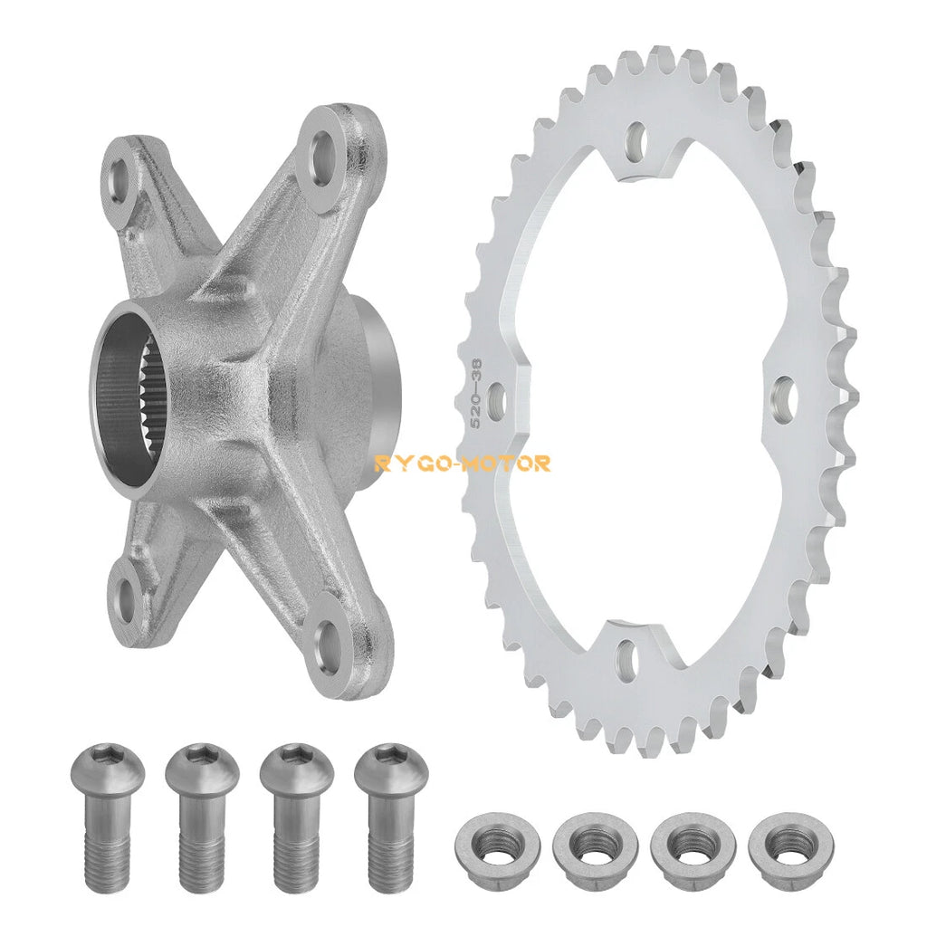 Rear Axle Sprocket & Mount Hub Collar Kit for Yamaha Raptor 250 350 (2004–2013)