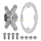 Rear Axle Sprocket & Mount Hub Collar Kit for Yamaha Raptor 250 350 (2004–2013)