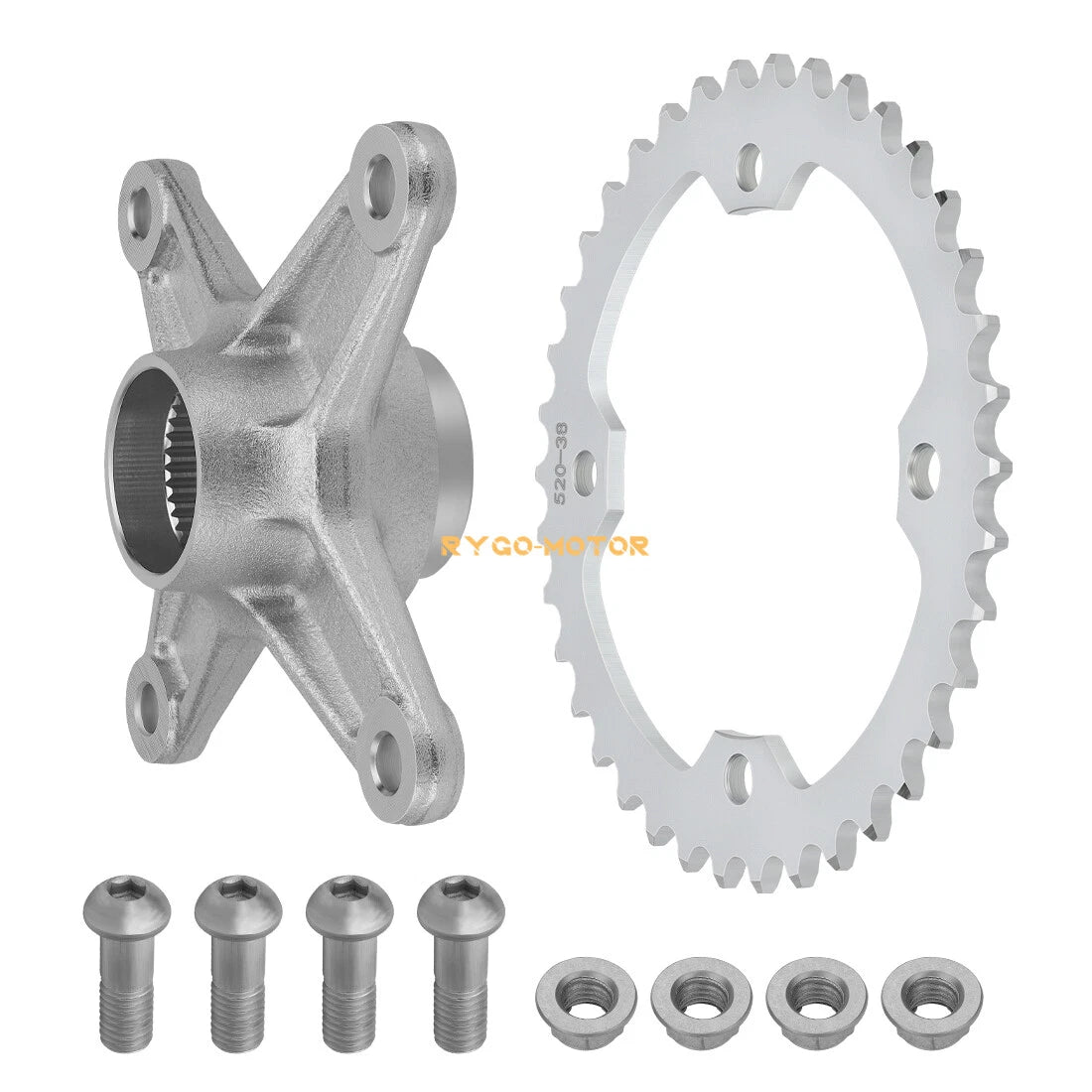 Rear Axle Sprocket & Mount Hub Collar Kit for Yamaha Raptor 250 350 (2004–2013)