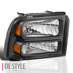 OE Style Front Headlight for Ford Super Duty F250 (2005–2007) FO2503217