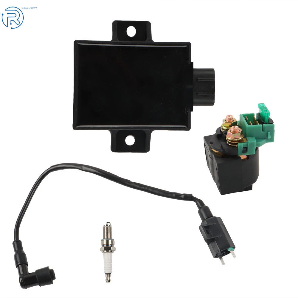 Ignition Coil and Starter Solenoid Relay for Kawasaki Bayou 250 (2003-2011)