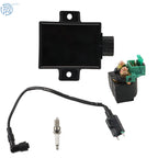 Ignition Coil and Starter Solenoid Relay for Kawasaki Bayou 250 (2003-2011)