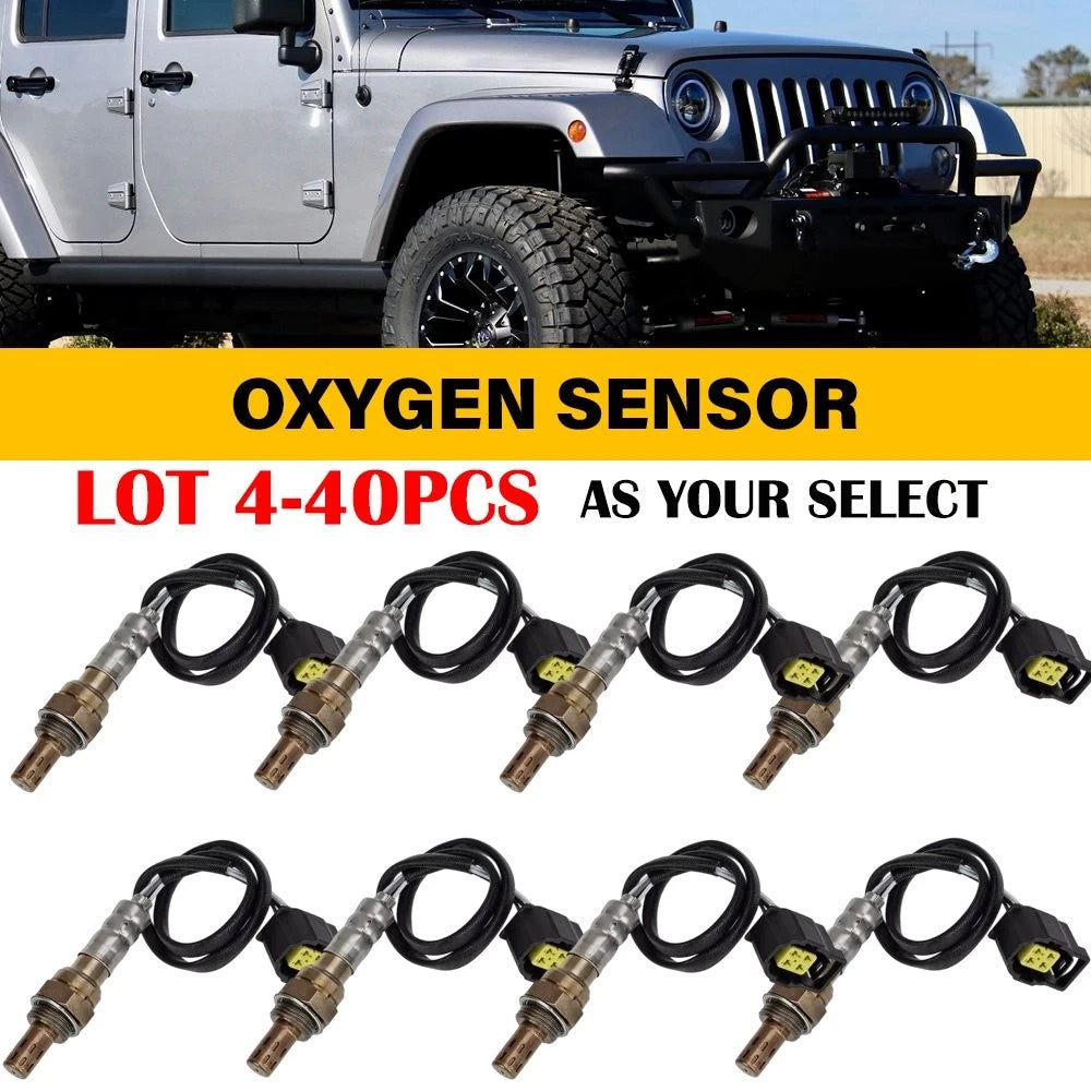 Set of 4 O2 Oxygen Sensors for Jeep Wrangler (2001–2018) 234-4030 EPY