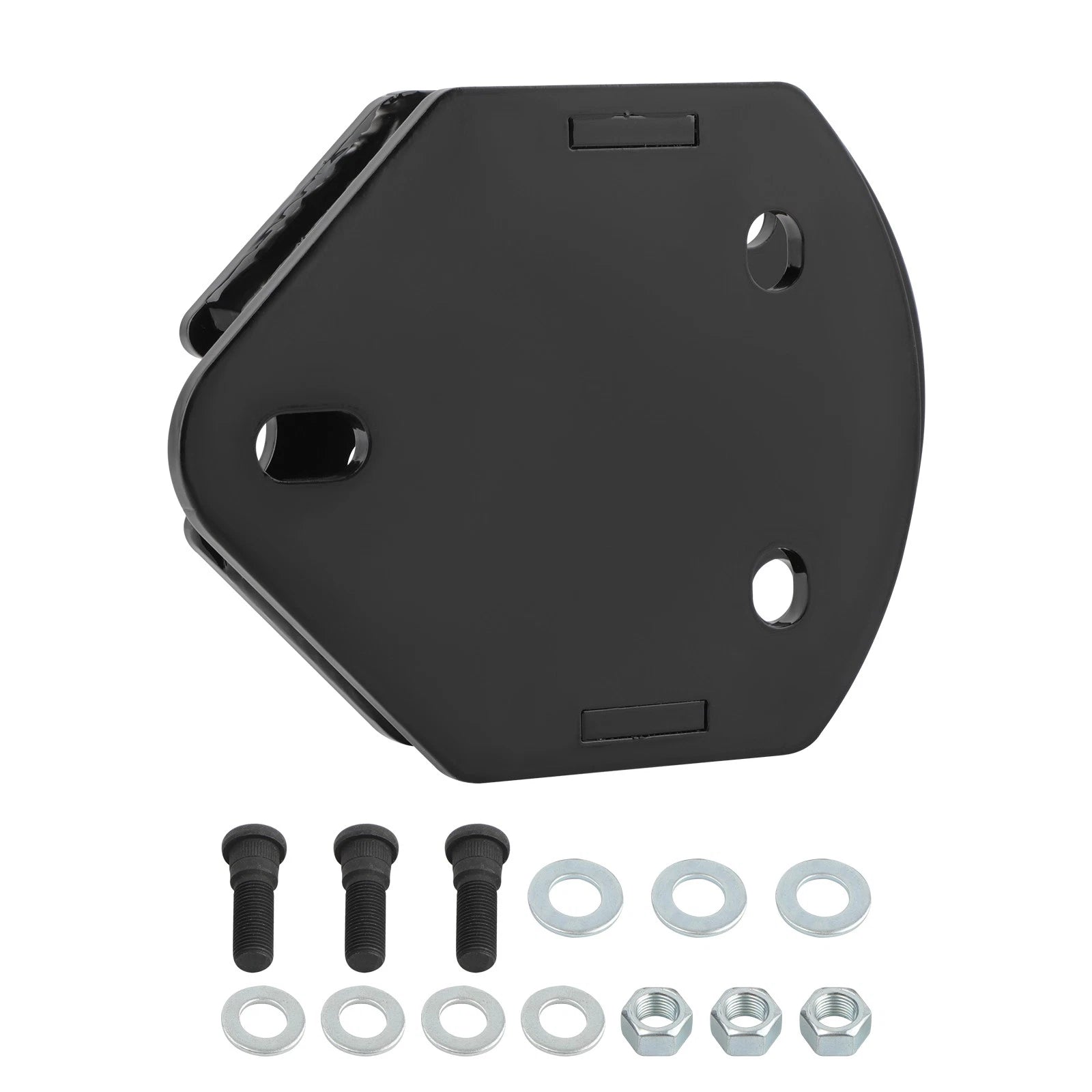 CNC Steel Spare Tire Carrier Spacer Kit for Jeep Wrangler JK TJ YJ (1987–2018)