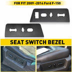 Set of 2 Seat Switch Housing Trim Bezels for Ford F-150 (2009–2014)