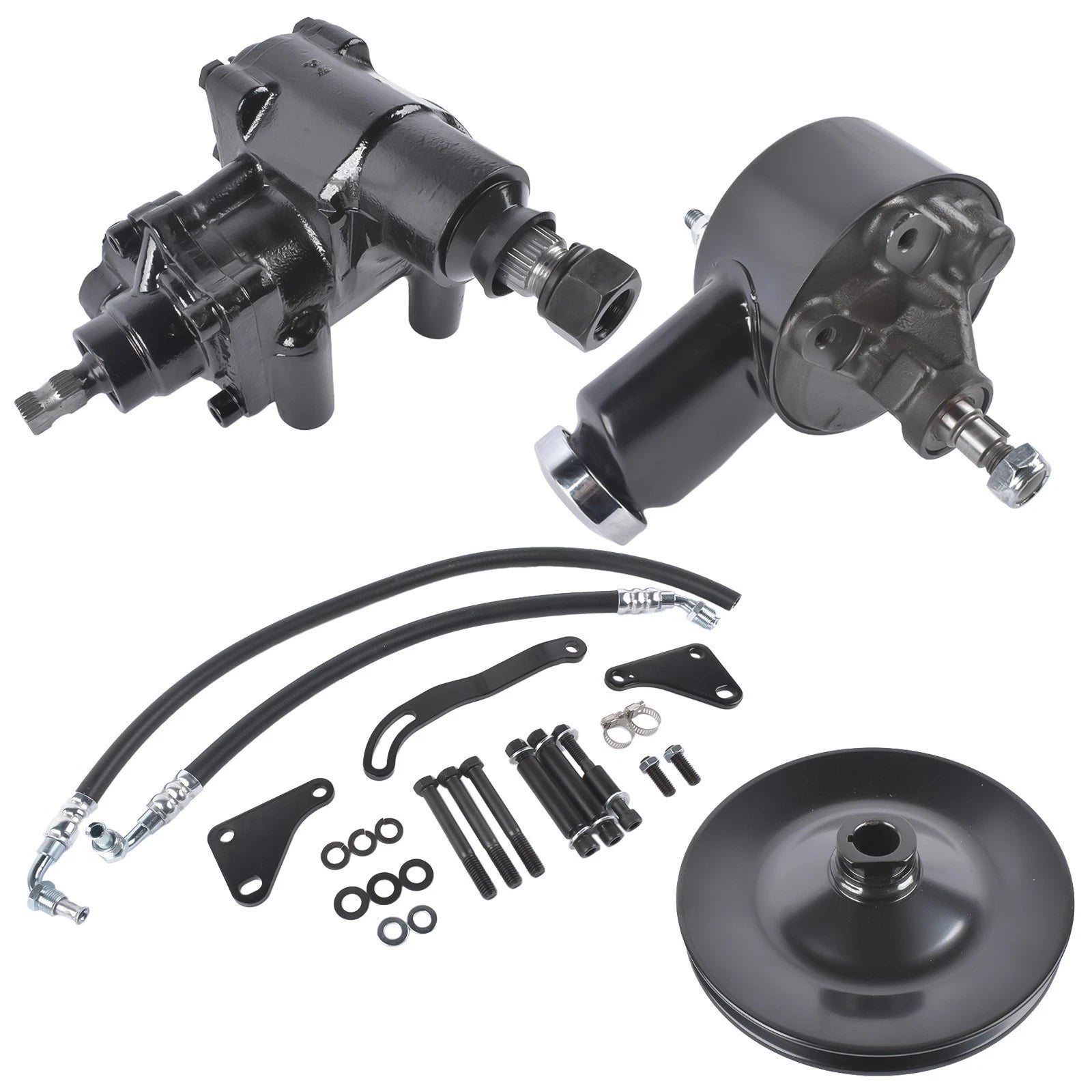 Power Steering Gear Box Conversion Kit for Biscayne Impala (1958-1964)