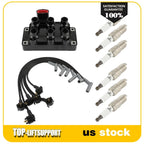 Ignition Coil and Spark Plug Wire Set for Ford Taurus Mercury Sable