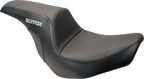 Lowrider Drifter Seat for SLYFOX (Gray Logo, Smooth Vinyl, Carbon Fiber)
