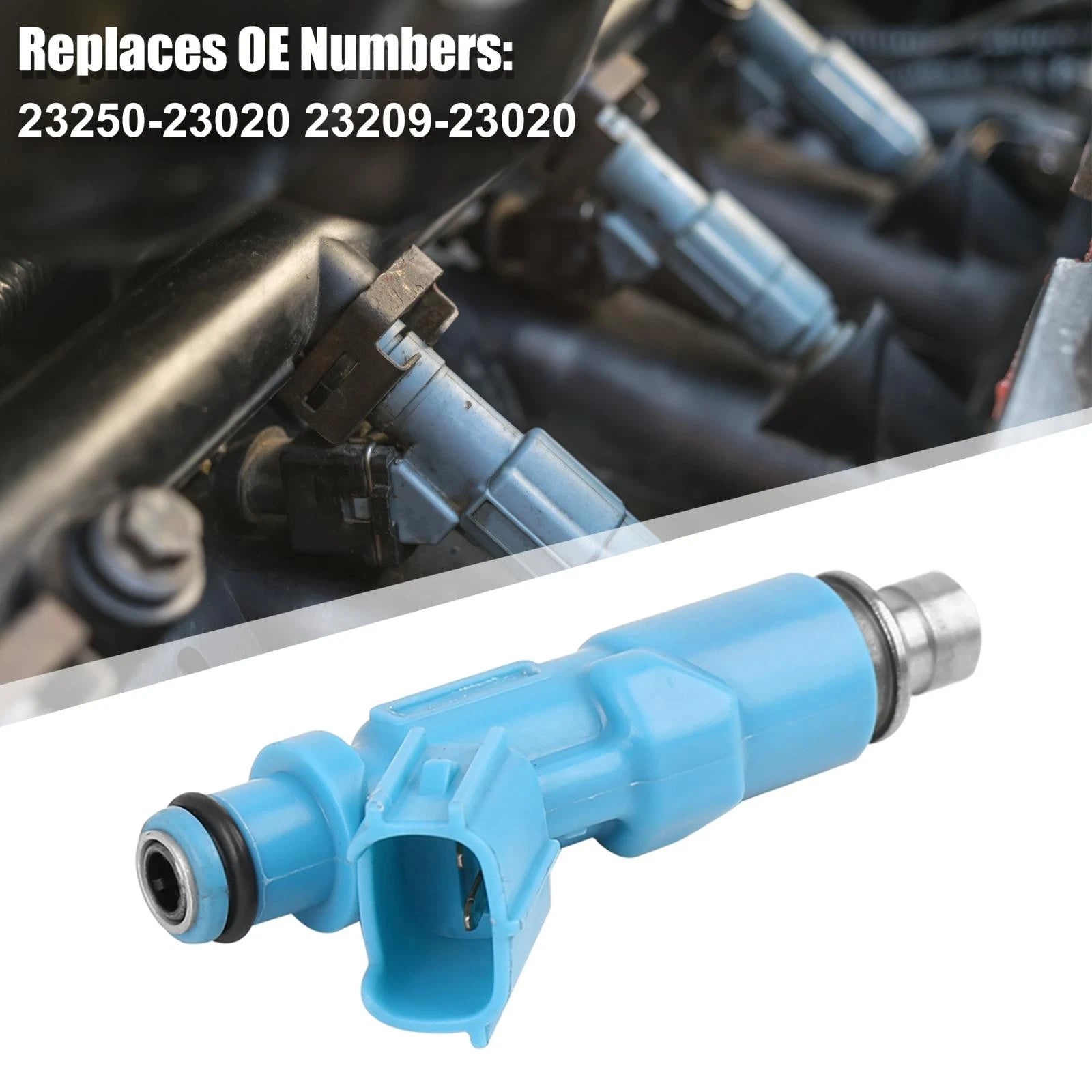 Set of 4 Fuel Injectors for Toyota Platz (1999–2005) 23250-23020 23209-23020