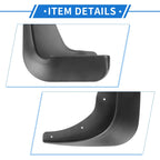 Mud Flap Splash Guard Set for Mitsubishi Lancer (2000–2016)