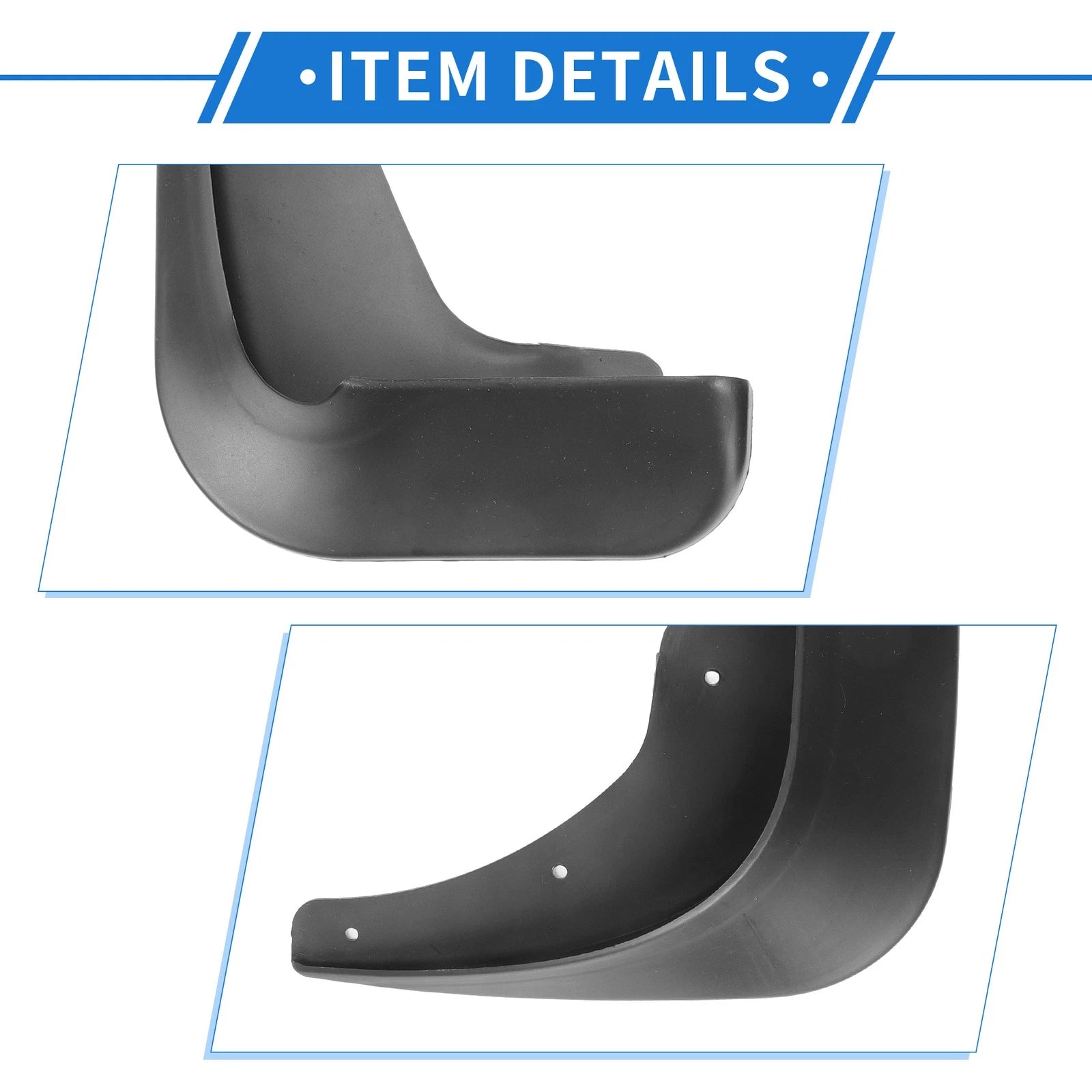 Mud Flap Splash Guard Set for Mitsubishi Lancer (2000–2016)
