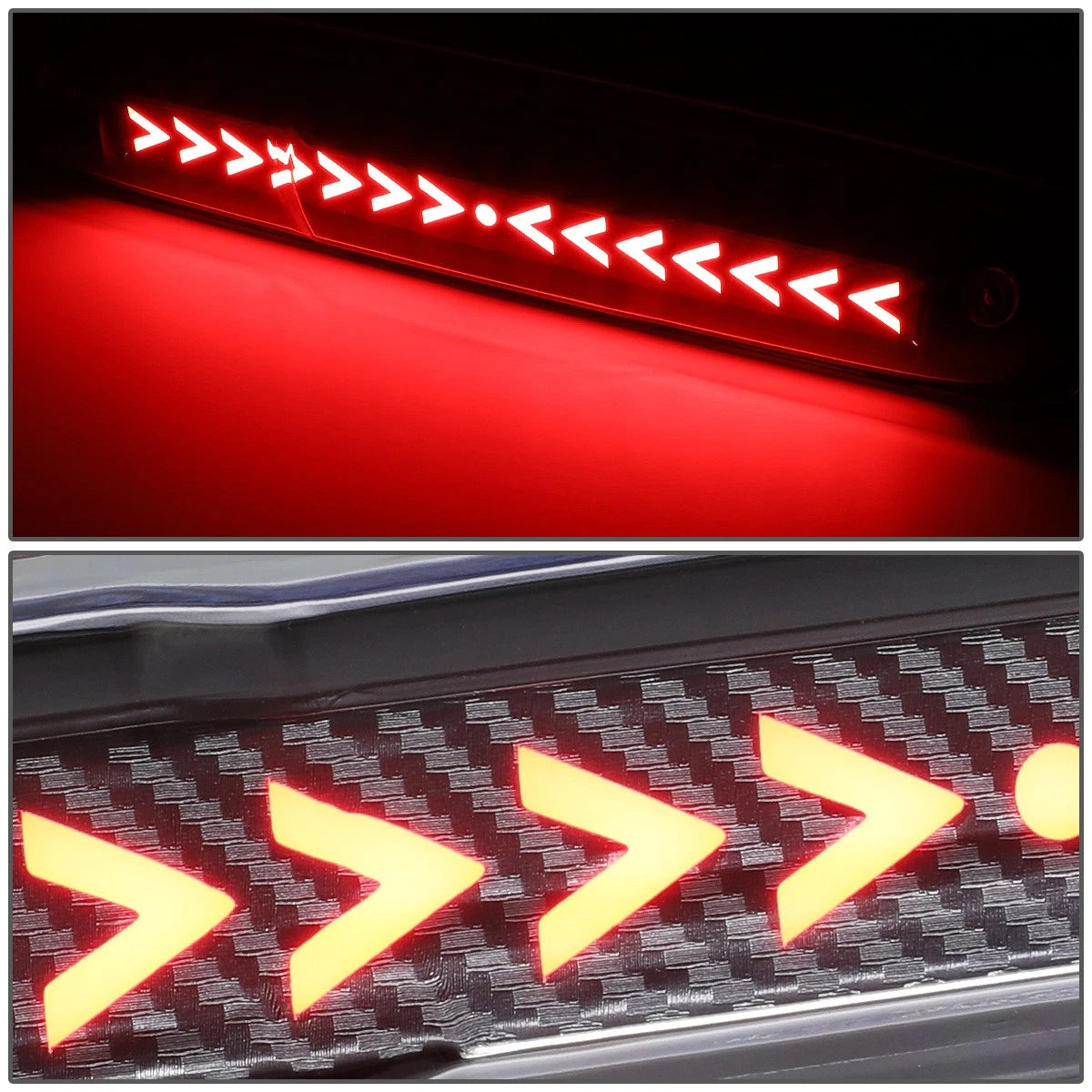 Chasing Arrow LED Carbon Third Brake Light for Silverado Sierra (2007–2014)