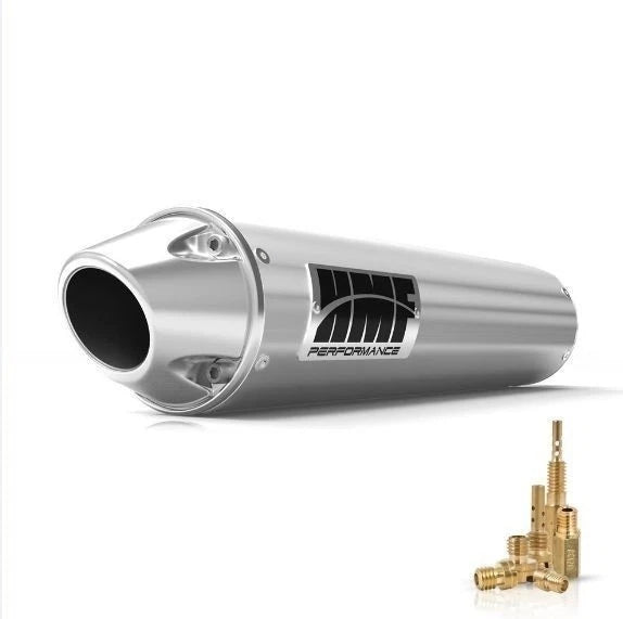 HMF Performance Slip-On Exhaust for Kawasaki Brute Force 650i (2005–2013)