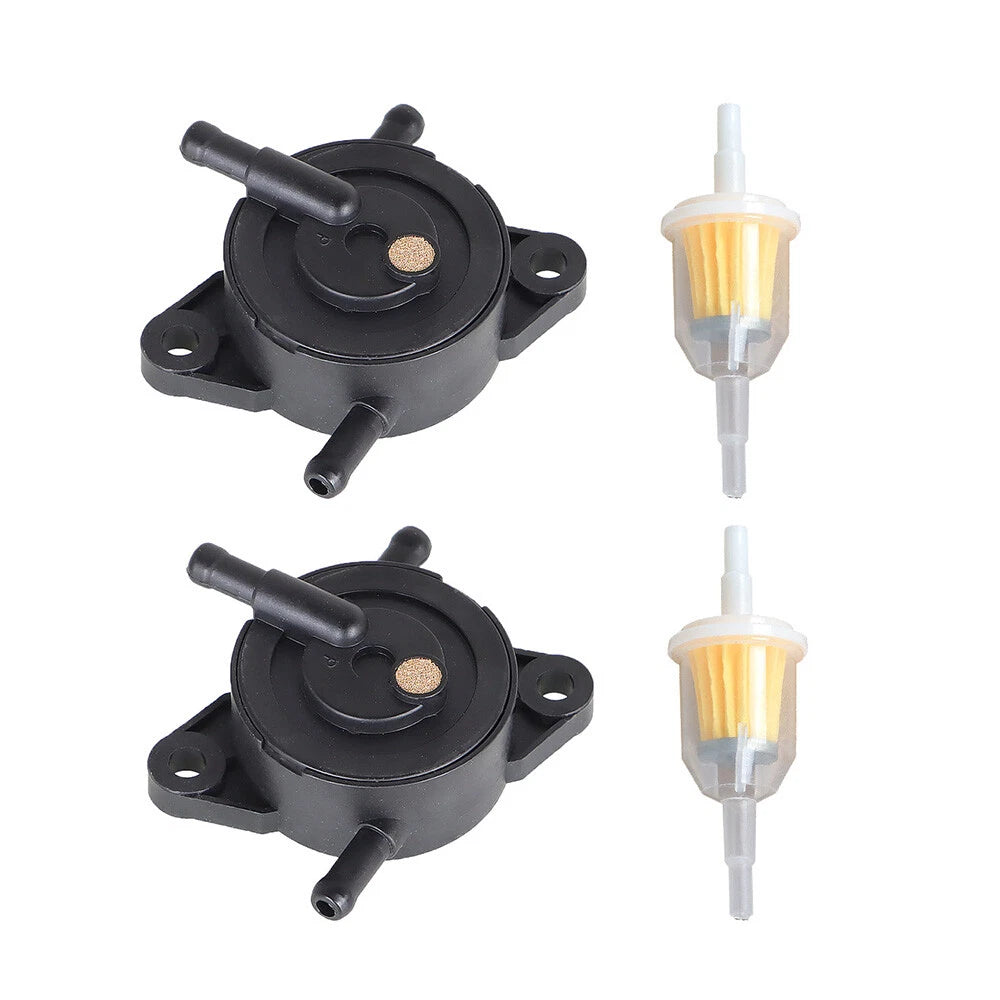 2X Fuel Pump & Filter for Kawasaki FR651V FR691V FR541V FR730V
