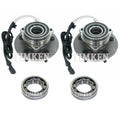 Front and Rear Wheel Bearings & Hubs Kit for Ford F-150 (2004–2020)