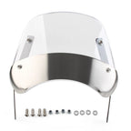 5"-9.45" Motorcycle Headlight Windshield Wind Deflector Windscreen