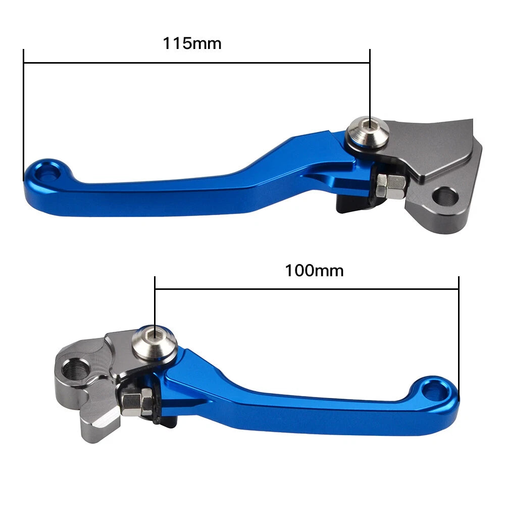 CNC Pivot Short Brake Clutch Lever for Yamaha YZ250F YZ426F YZ450F (2001–2007)